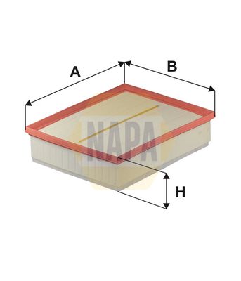 Napa NFA1540 Air Filter - 1