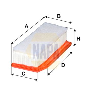 Napa NFA1542 Air Filter - 1