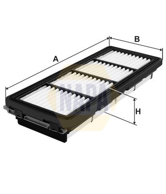 Napa NFA1544 Air Filter - 1