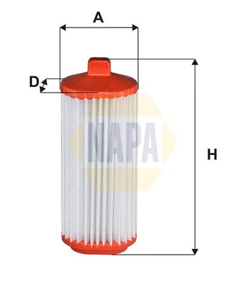 Napa NFA1550 Air Filter - 1