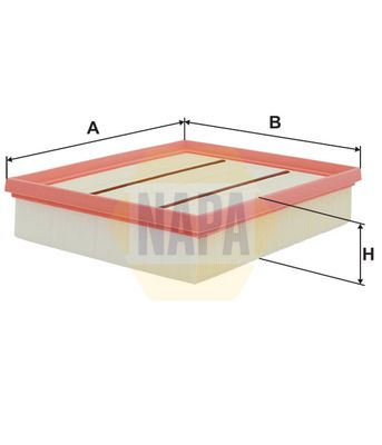 Napa NFA1561 Air Filter - 1