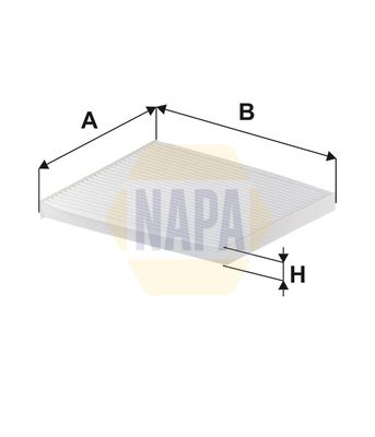 Napa NFC4012 Filter, cabin air - 1