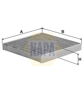 Napa NFC4024 Filter, cabin air - 1