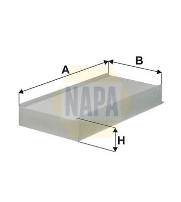 Napa NFC4041 Filter, cabin air - 1