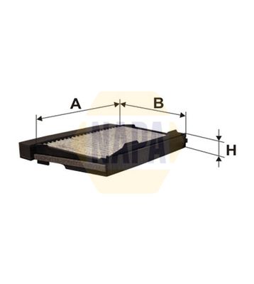 Napa NFC4271 Filter, cabin air - 1