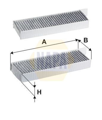 Napa NFC4310 Filter, cabin air - 1