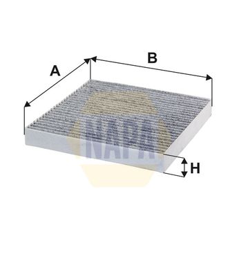 Napa NFC4316 Filter, cabin air - 1