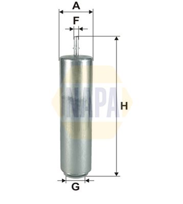 Napa NFF2103 Fuel Filter - 1