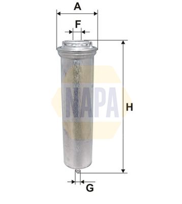 Napa NFF2105 Fuel Filter - 1