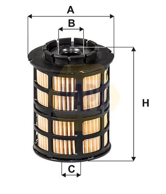 Napa NFF2108 Fuel Filter - 1