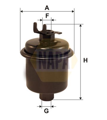 Napa NFF2208 Fuel Filter - 1
