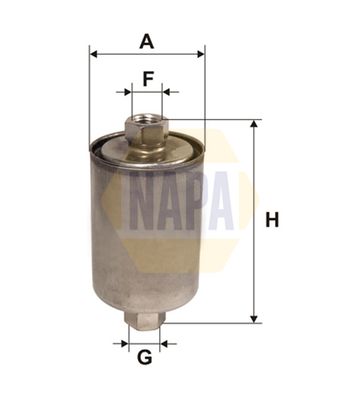 Napa NFF2219 Fuel Filter - 1