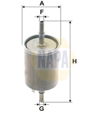 Napa NFF2220 Fuel Filter - 1