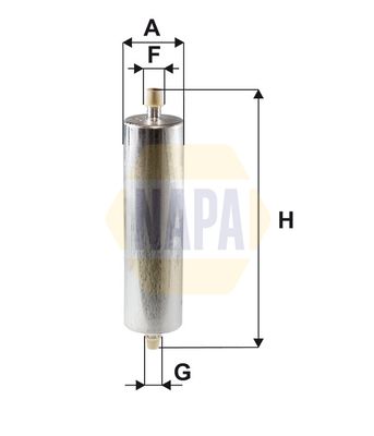Napa NFF2234 Fuel Filter - 1