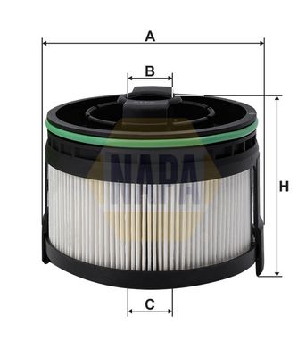 Napa NFF2236 Fuel Filter - 1