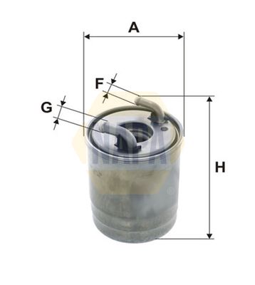 Napa NFF2240 Fuel Filter - 1