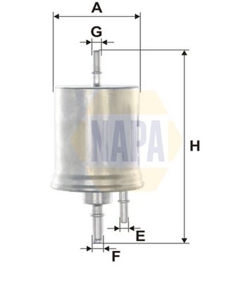 Napa NFF2243 Fuel Filter - 1
