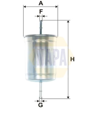 Napa NFF2246 Fuel Filter - 1