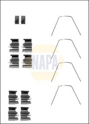 Napa NFK1023 Accessory Kit, disc brake pad - 1