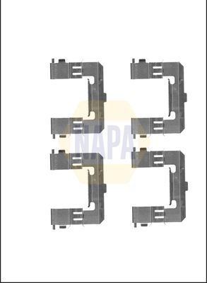 Napa NFK1065 Accessory Kit, disc brake pad - 1