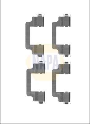 Napa NFK1073 Accessory Kit, disc brake pad - 1