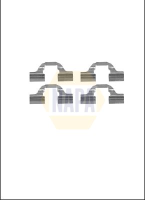 Napa NFK1102 Accessory Kit, disc brake pad - 1