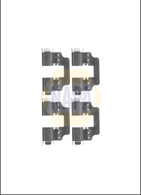 Napa NFK1119 Accessory Kit, disc brake pad - 1