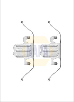 Napa NFK1130 Accessory Kit, disc brake pad - 1