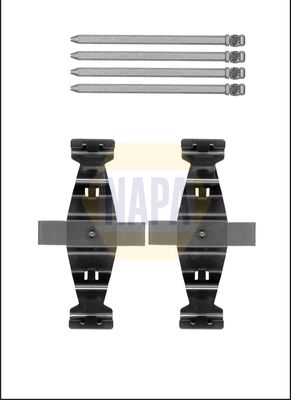 Napa NFK1150 Accessory Kit, disc brake pad - 1