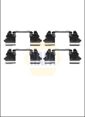 Napa NFK1159 Accessory Kit, disc brake pad - 1