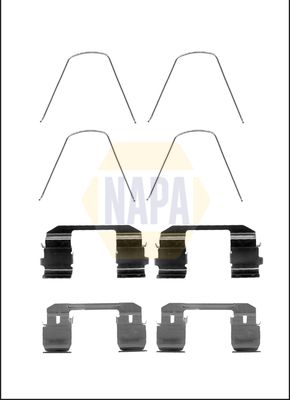 Napa NFK1174 Accessory Kit, disc brake pad - 1