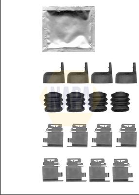 Napa NFK1279 Accessory Kit, disc brake pad - 1