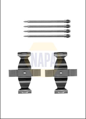 Napa NFK1287 Accessory Kit, disc brake pad - 1
