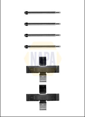 Napa NFK1304 Accessory Kit, disc brake pad - 1