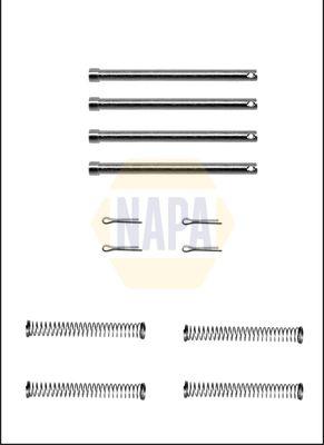 Napa NFK1309 Accessory Kit, disc brake pad - 1