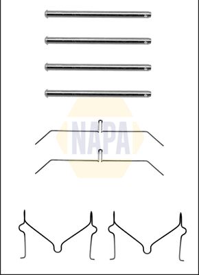 Napa NFK1310 Accessory Kit, disc brake pad - 1