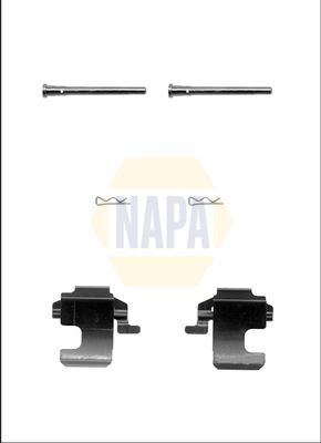 Napa NFK1319 Accessory Kit, disc brake pad - 1