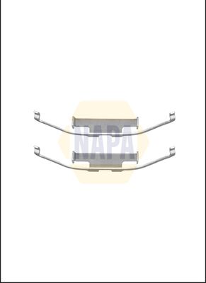 Napa NFK1353 Accessory Kit, disc brake pad - 1