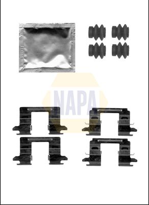 Napa NFK1404 Accessory Kit, disc brake pad - 1