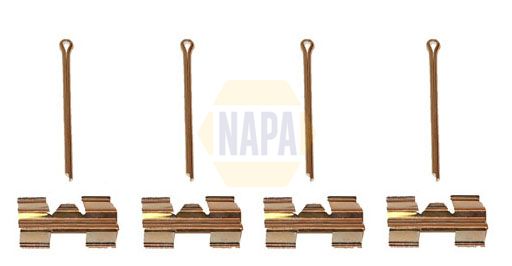 Napa NFK1433 Accessory Kit, disc brake pad - 1
