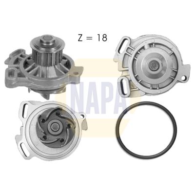 Napa NWP1015 Water Pump, engine cooling - 1