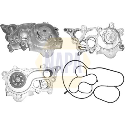 Napa NWP1055 Water Pump, engine cooling - 1