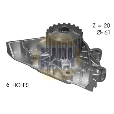 Napa NWP1140 Water Pump, engine cooling - 1
