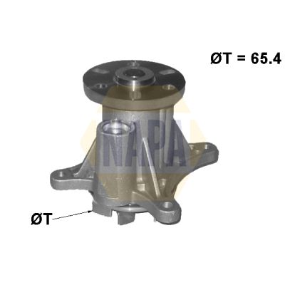 Napa NWP1148 Water Pump, engine cooling - 1
