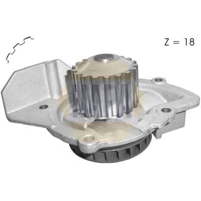 Napa NWP1155 Water Pump, engine cooling - 1