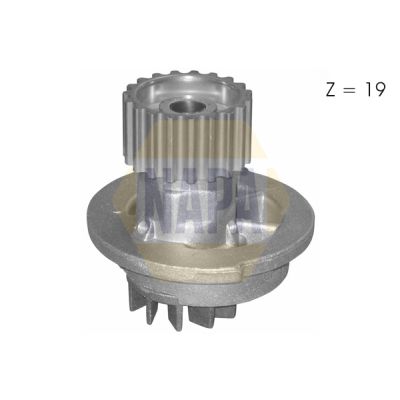 Napa NWP1164 Water Pump, engine cooling - 1