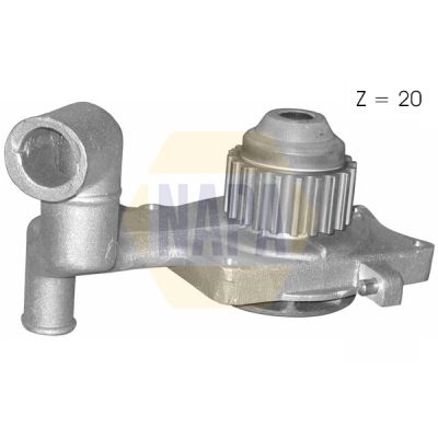 Napa NWP1174 Water Pump, engine cooling - 1