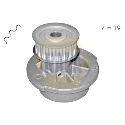 Napa NWP1396 Water Pump, engine cooling - 1