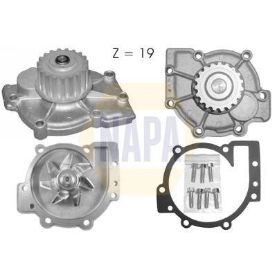 Napa NWP1440 Water Pump, engine cooling - 1