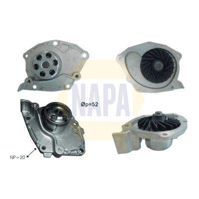 Napa NWP1453 Water Pump, engine cooling - 1